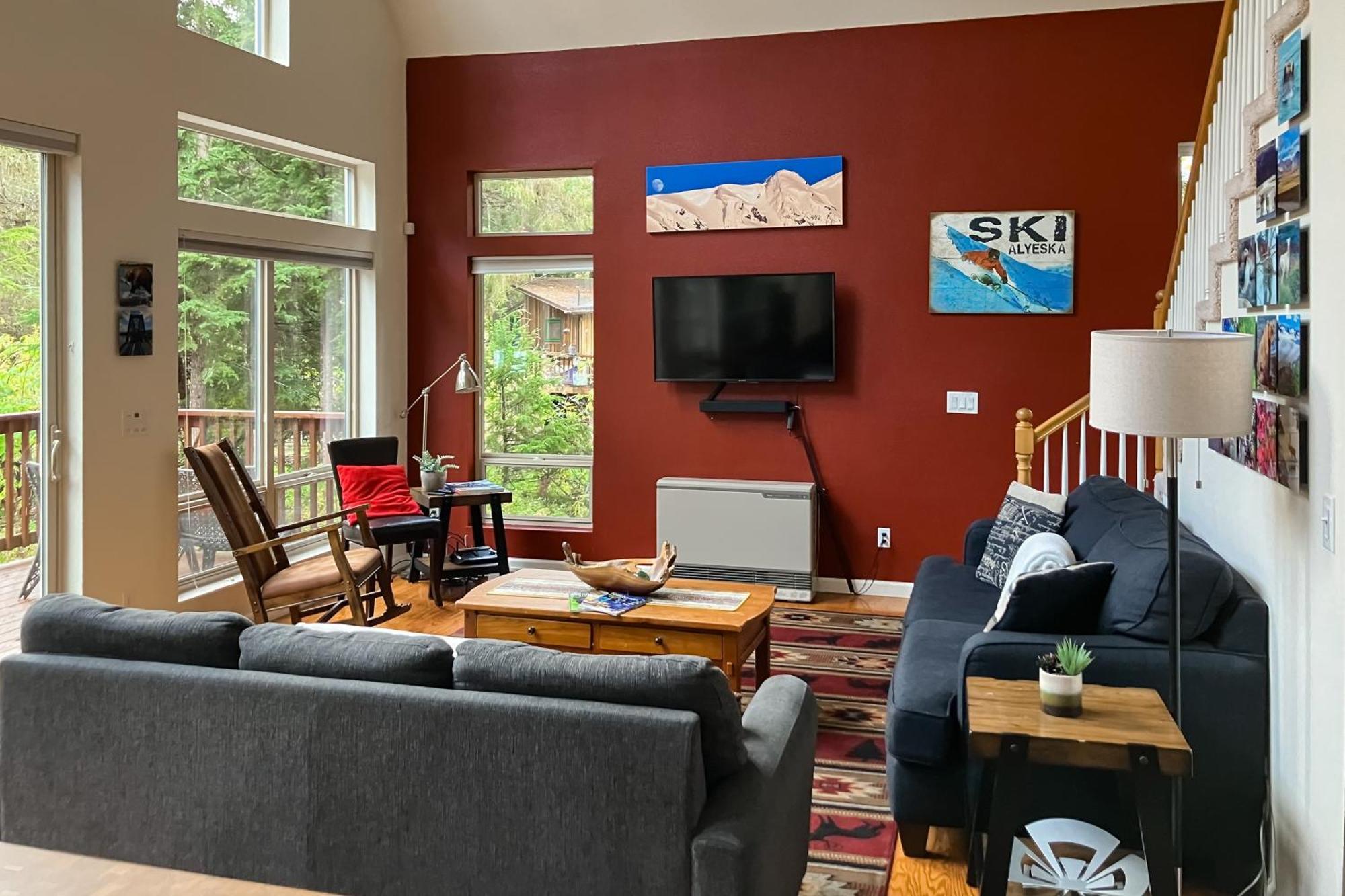Hanging Glacier Chalet Girdwood Exterior foto